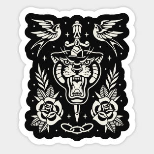 Traditional tattoo flash Sticker